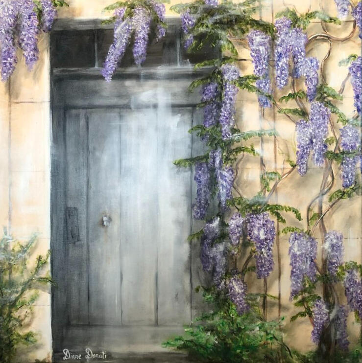 Wisteria Grey Wall